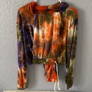 Matching tie-dye Jogger set